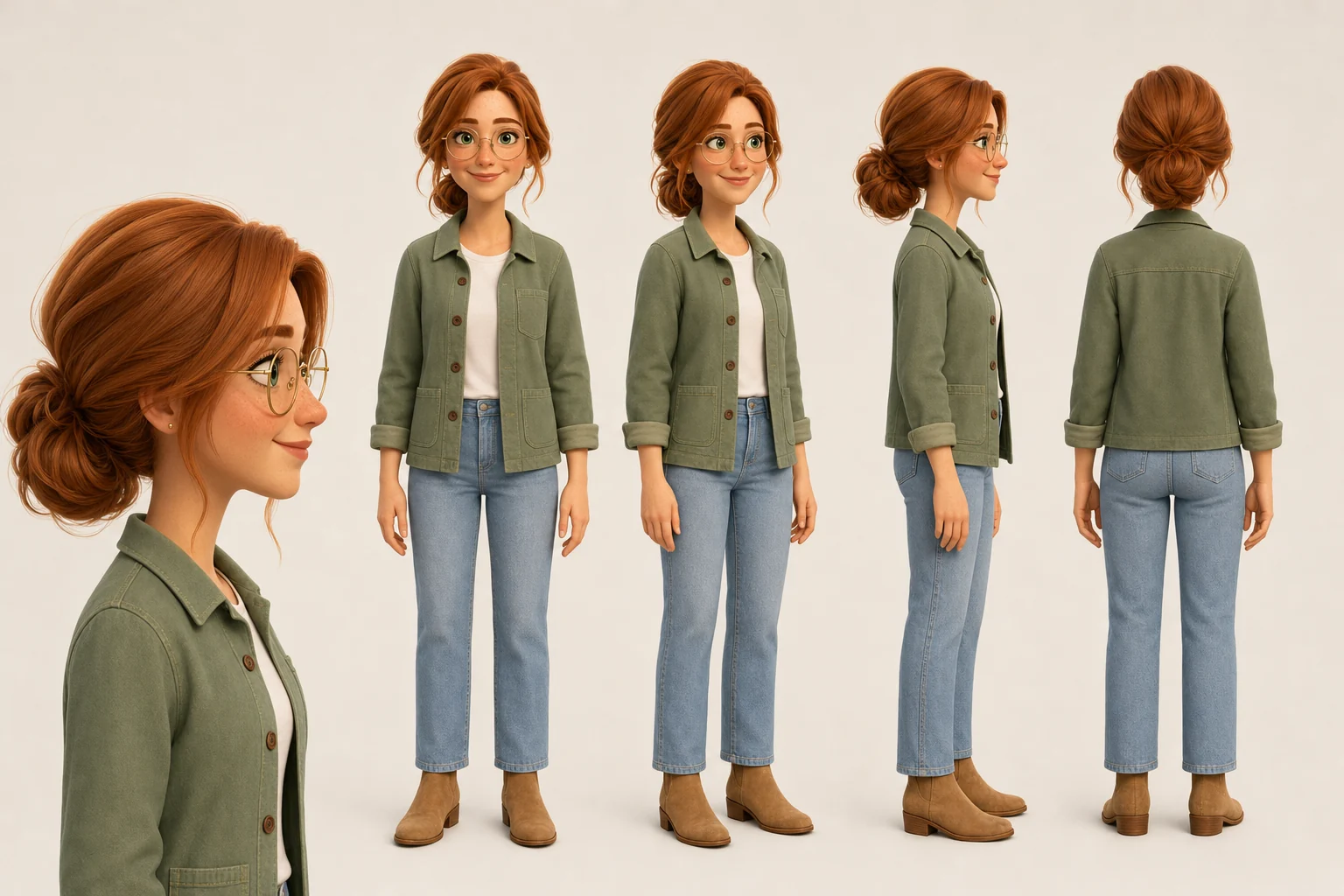 Sarah from every angle